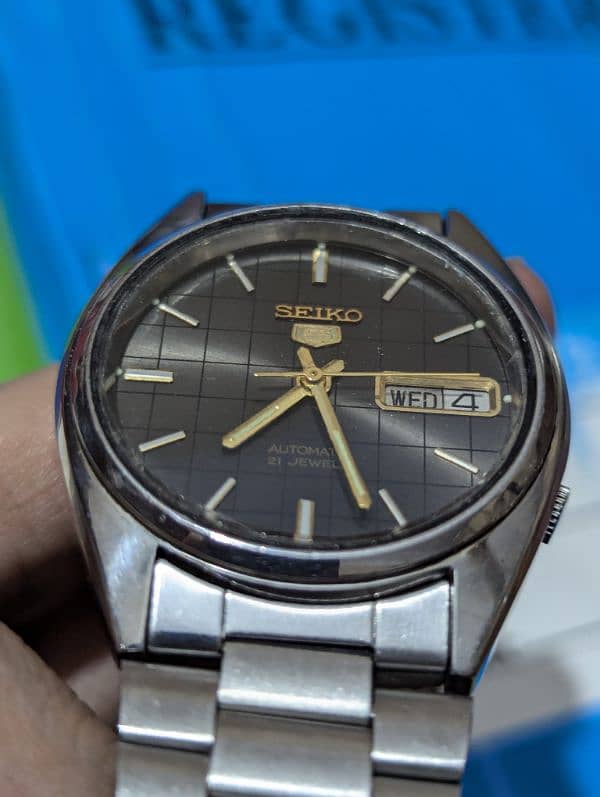 Seiko 5 Automatic watch 17 jewels 6