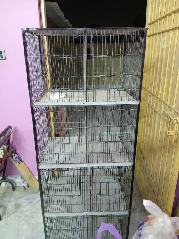 finch cages 8 portions 2