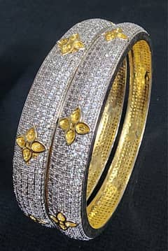 I karot gold bangles