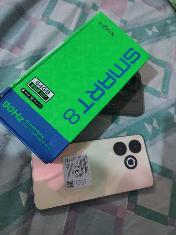 Infinix Smart 8 For Sale With Box And Charger 2