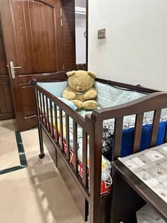 Wooden Baby Cot For Sale