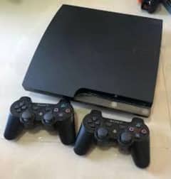 Used PlayStation3 slim 320gb with 2 controllers urgent sale