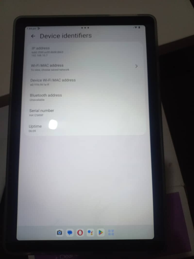 Lenovo M9 only box open new from UK 0