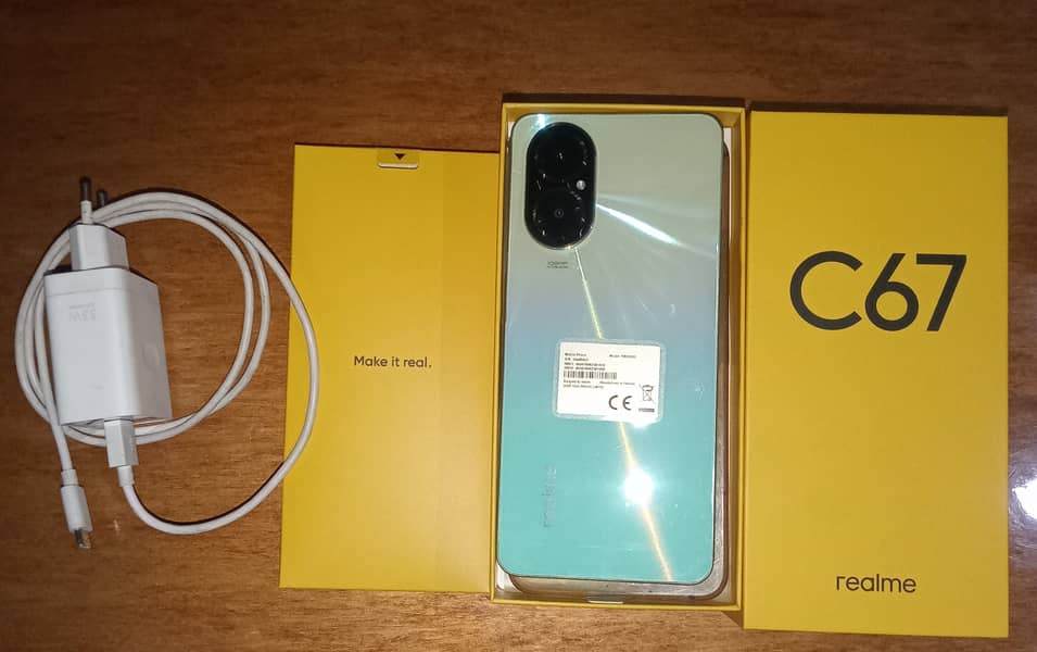 Model Realme C67 (Ram/Memory=8+8/128)(front/back camera=8/108mp+2mp 1