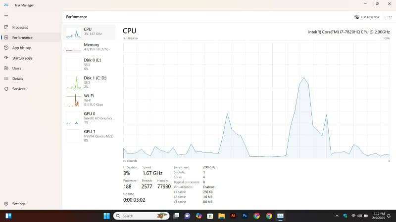 Dell Precision 7520 Workstation 3