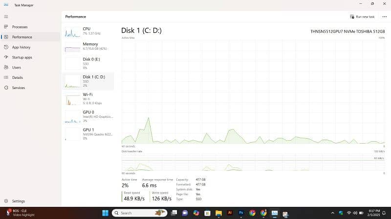 Dell Precision 7520 Workstation 6