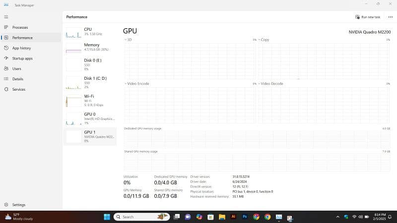 Dell Precision 7520 Workstation 7