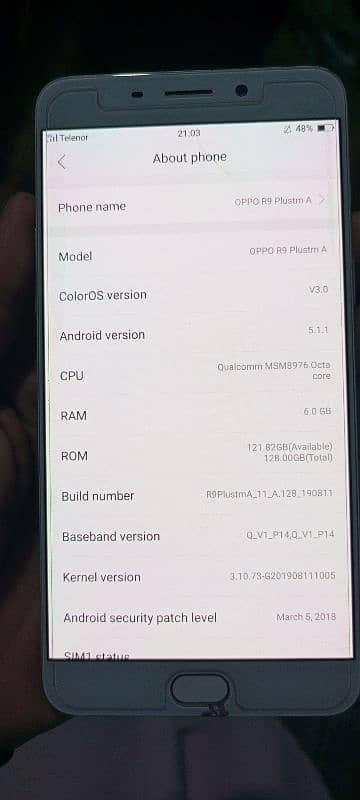 oppo Ram 6.128 argent sell 2