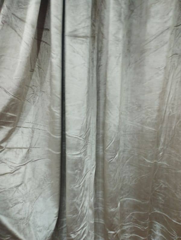 velvet Curtain For Sales-3 Pieces 1