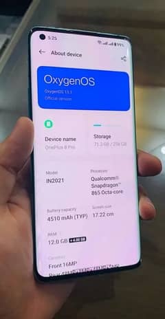 OnePlus 8pro 12/256 GB. Exchange Possible