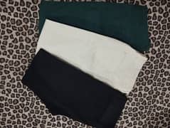 Imported Jeans - White, Black and Green