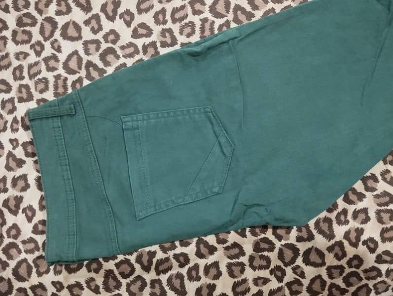 Imported Jeans - White, Black and Green 8