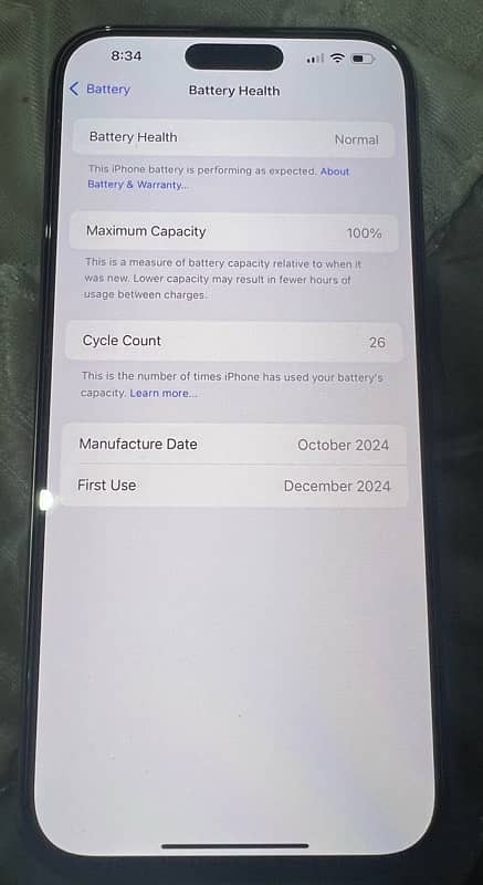 I phone 16 pro max 256 gb   Disert Titanium 3