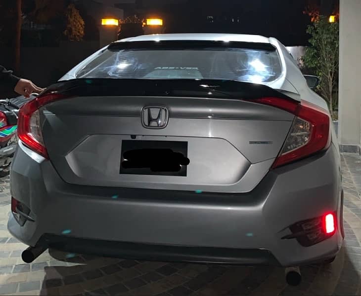 civic x ducktail spoiler 3