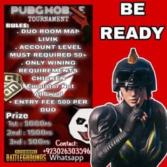 PUBG TOURNAMENTS PRIZE 5000