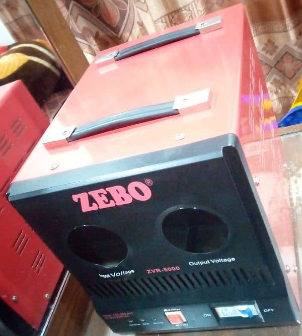 Zebo Stabilizer 5000 watts 2