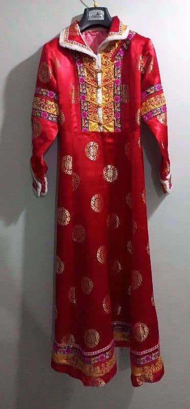 Traditional Chinese silk shirt- colours and sizes available-Long Qipao 2