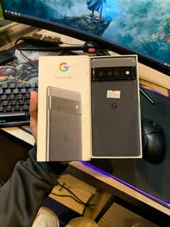 Google Pixel 6 Pro Dual Sim Official PTA With Box Charger Waterpack