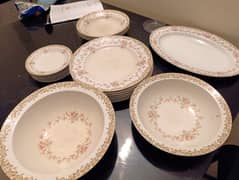 plastic dinner set for sale