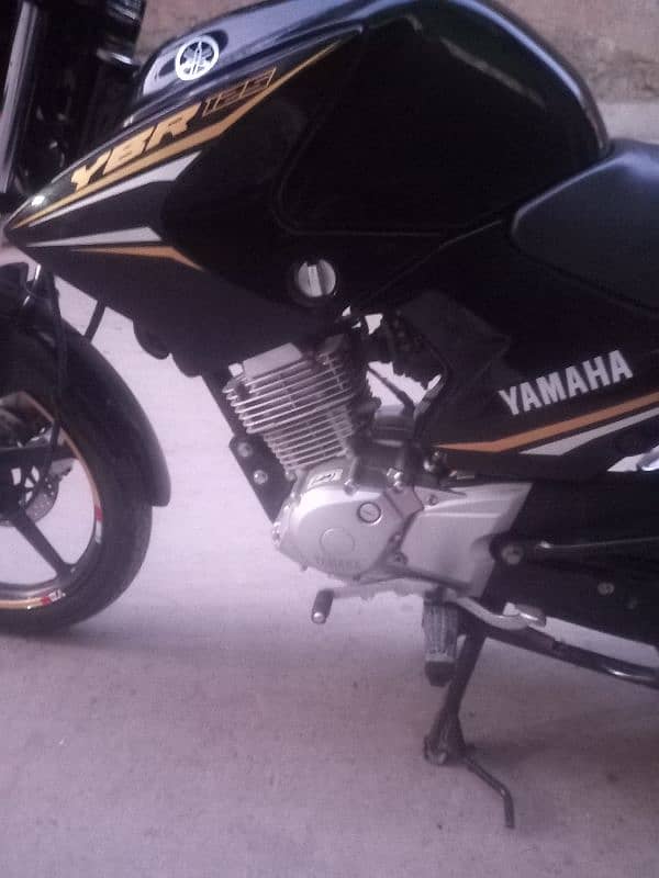 yamaha ybr 125 2021 model lush condition 2