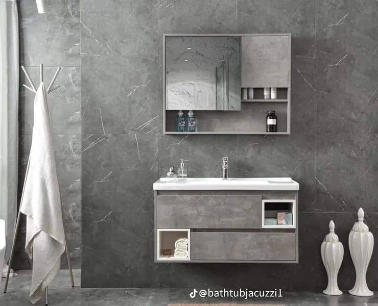 Premium Quality Bathroom/ Double basin bathroom vanity 8