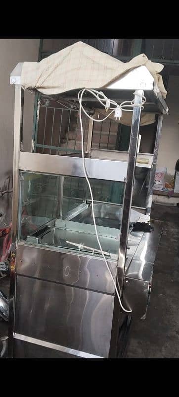 frayer and burger shawarma counter for sale 5