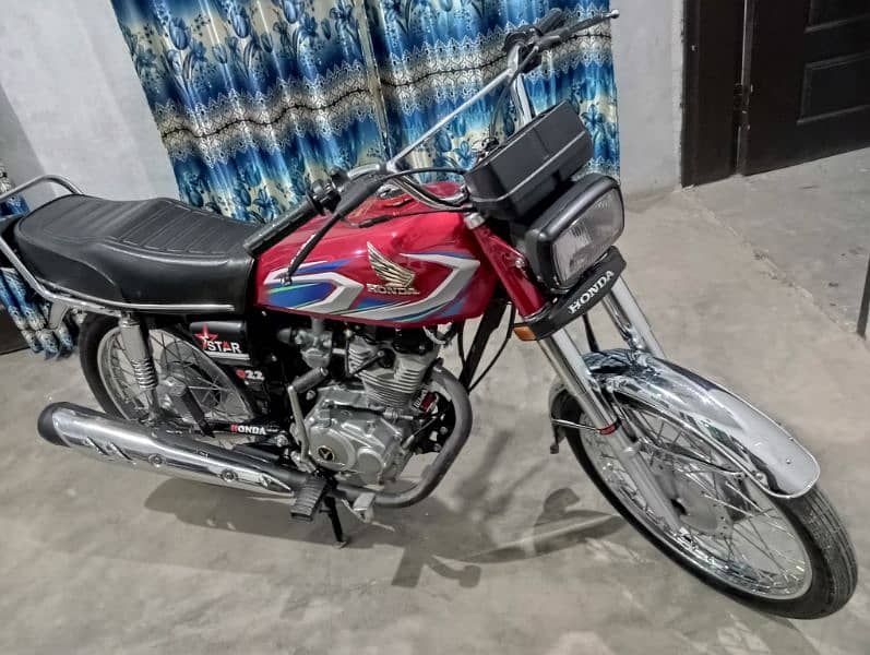 Honda 125 Bike for sale 4