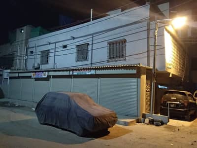 Corner house for sale at bufferzone sector 16/A Gulshan e waseem