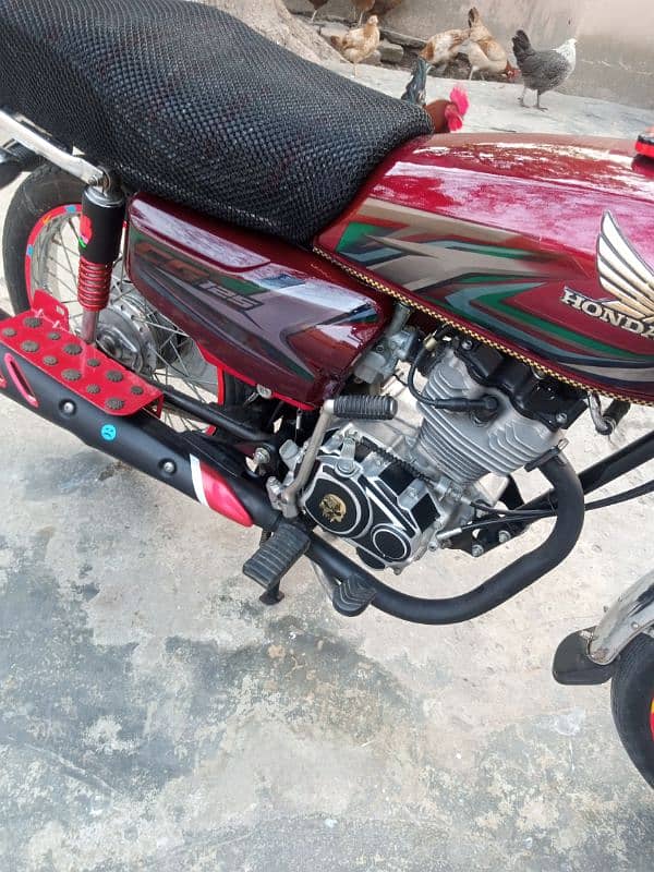 Honda 125 Model 2023 urgent sale 5