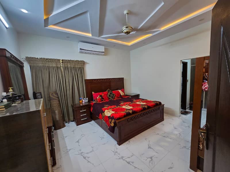 10 Marla tiled floor independent double For Rent near Wapda town 0