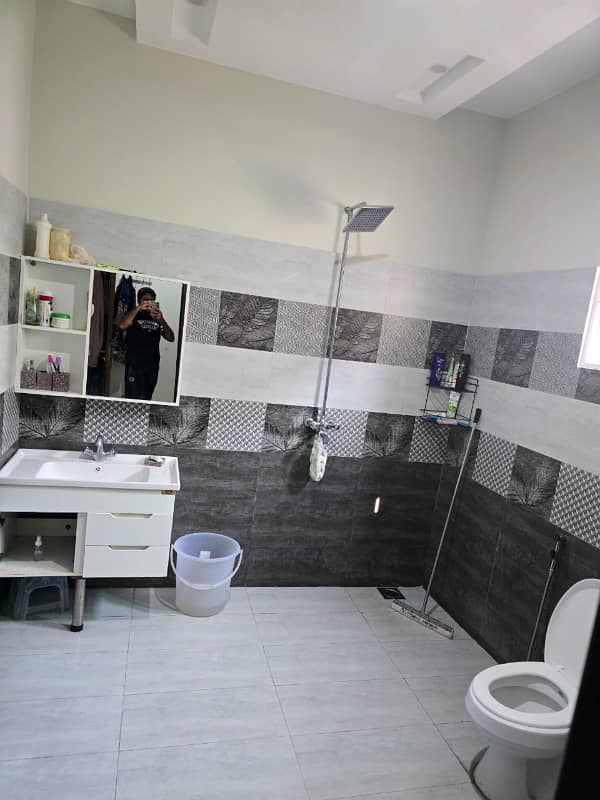 10 Marla tiled floor independent double For Rent near Wapda town 7