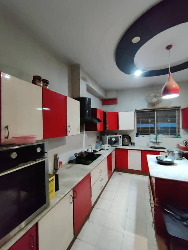 10 Marla tiled floor independent double For Rent near Wapda town 8