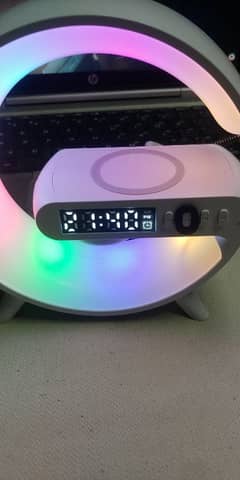 4in1 Bluetooth speaker g63 wireless Charging Rgb light