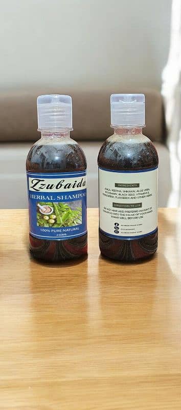 Zzubaida Herbal Shampoo 1