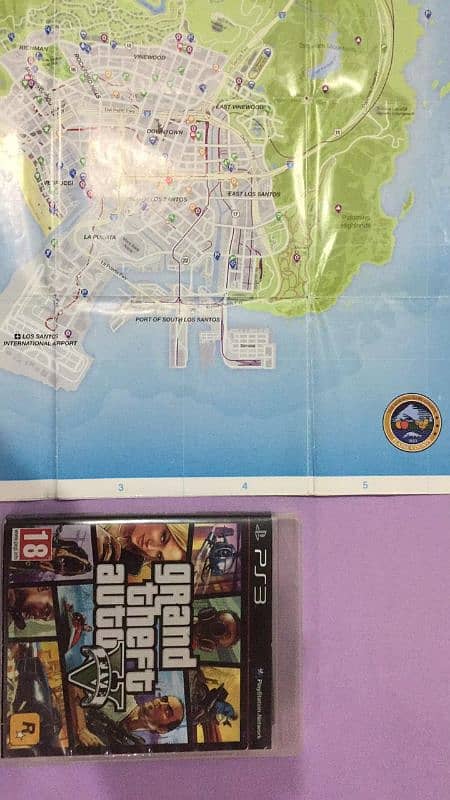 ps3 gta 5 original game disk 2