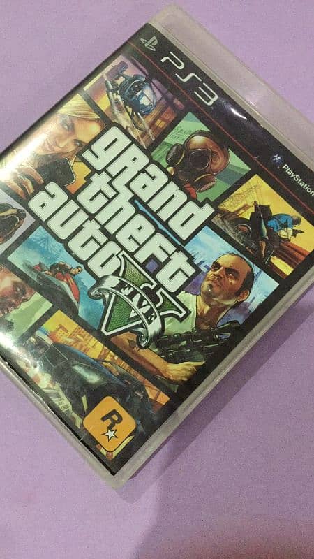 ps3 gta 5 original game disk 3