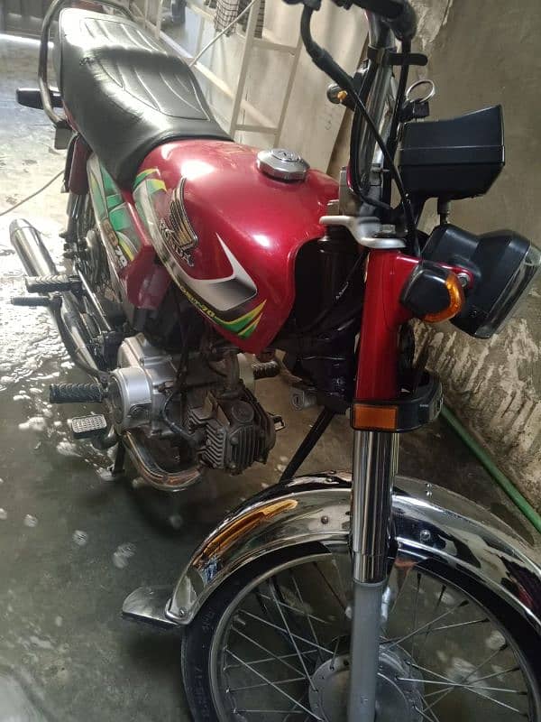 Honda cd70 2022 modal for sale 10/10 condition 1