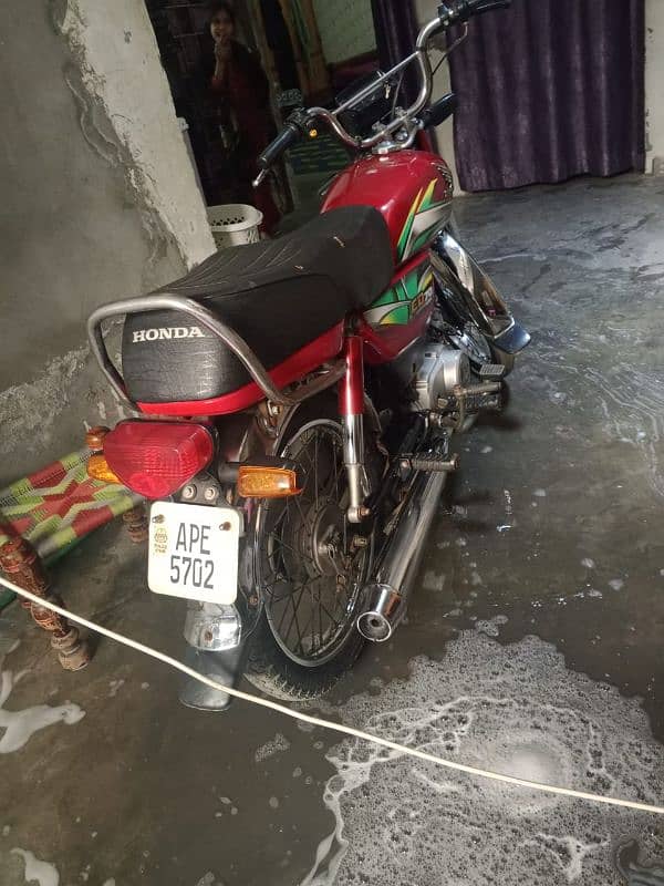 Honda cd70 2022 modal for sale 10/10 condition 4