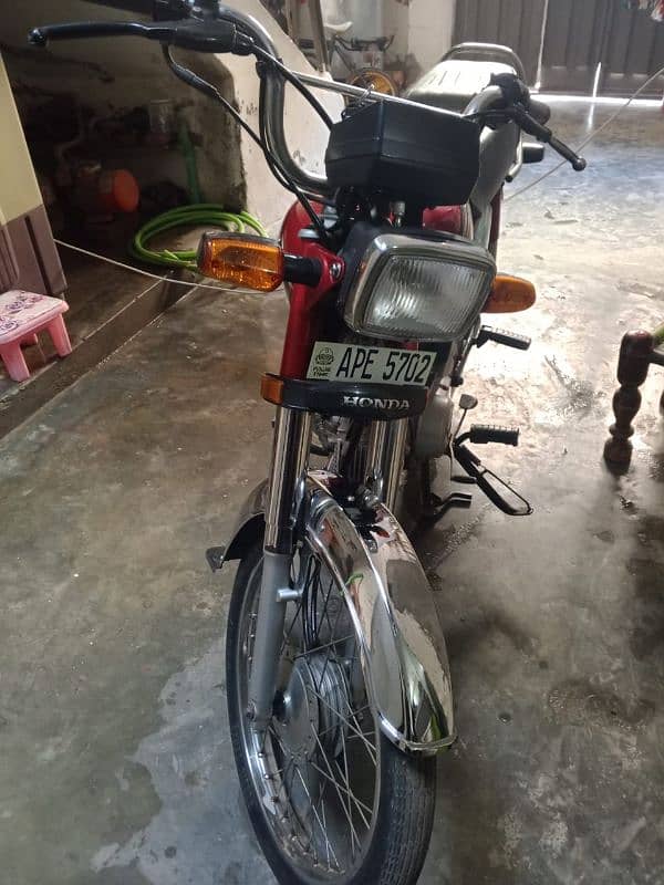 Honda cd70 2022 modal for sale 10/10 condition 5