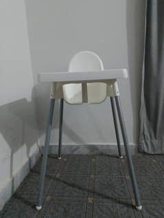 Ikea Baby high chair slightly used appropriate for kids 6mon-4yrs