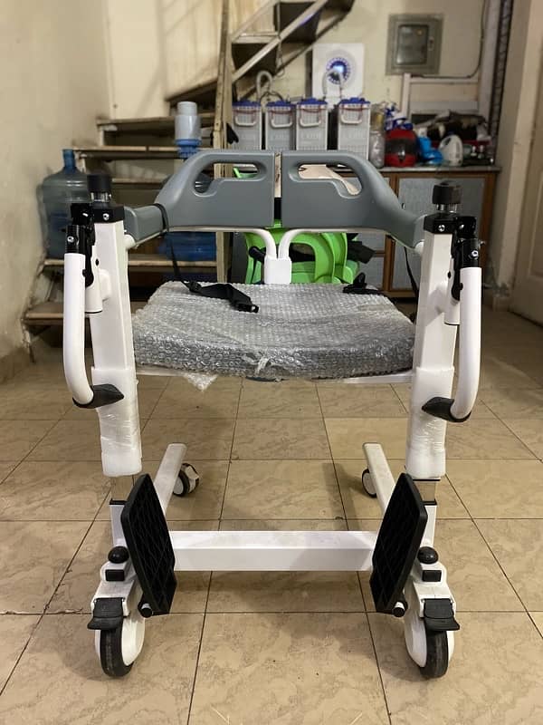 Imported Patient Lift & Transfer Wheelchair For Bedridden Patient 0