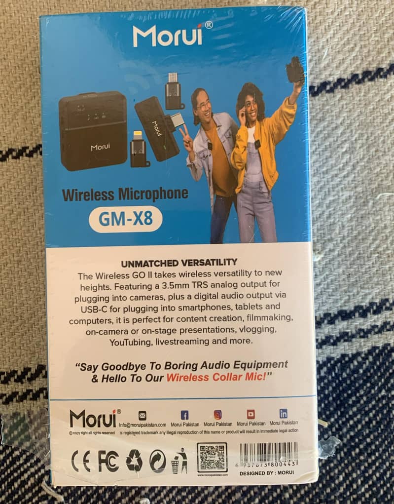 Morui wireless microphone 1