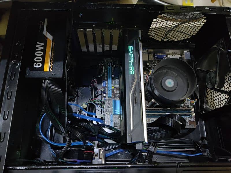 Gaming Pc with Rx480 8GB 3