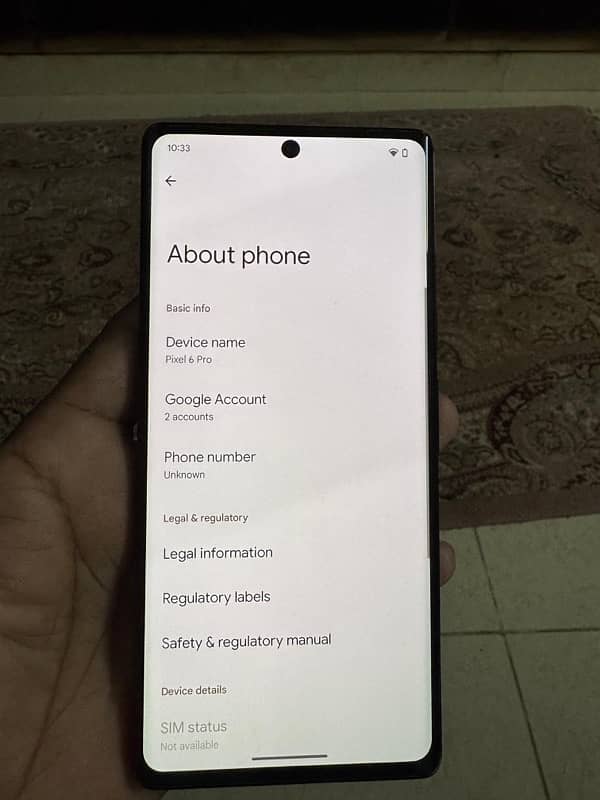 google pixel 6 pro oem lock 0