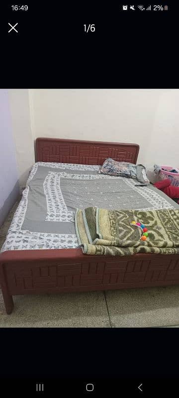 used queen bed 4