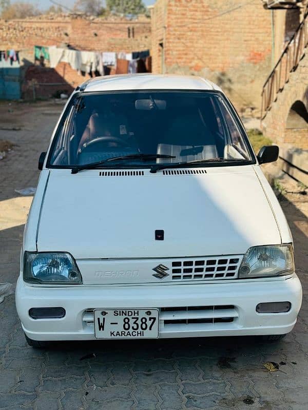 Suzuki Mehran VX 1994 Family used car Kuch passo ka time be mil sacta 6