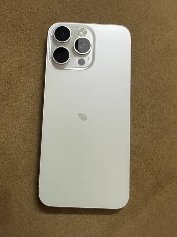 Apple IPhone 15 pro max non pta factory unlock white titanium 1