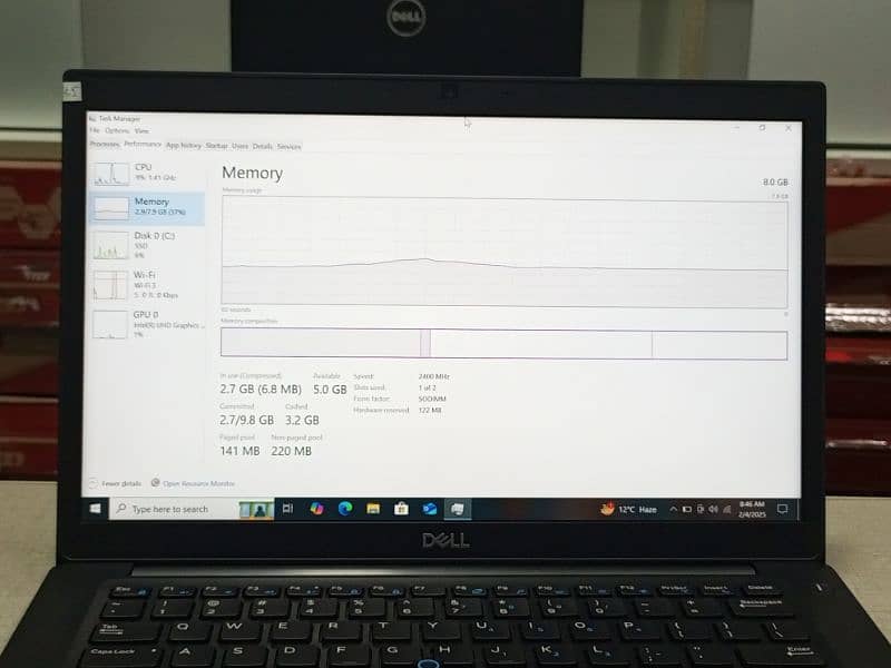 Dell Latitude Core i7 8th Gen 8/256 gb 5