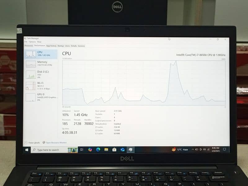 Dell Latitude Core i7 8th Gen 8/256 gb 6