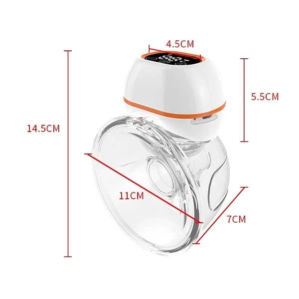 Cmbear ZRX-0201 Wearable Handsfree Electric Breast Pump 2